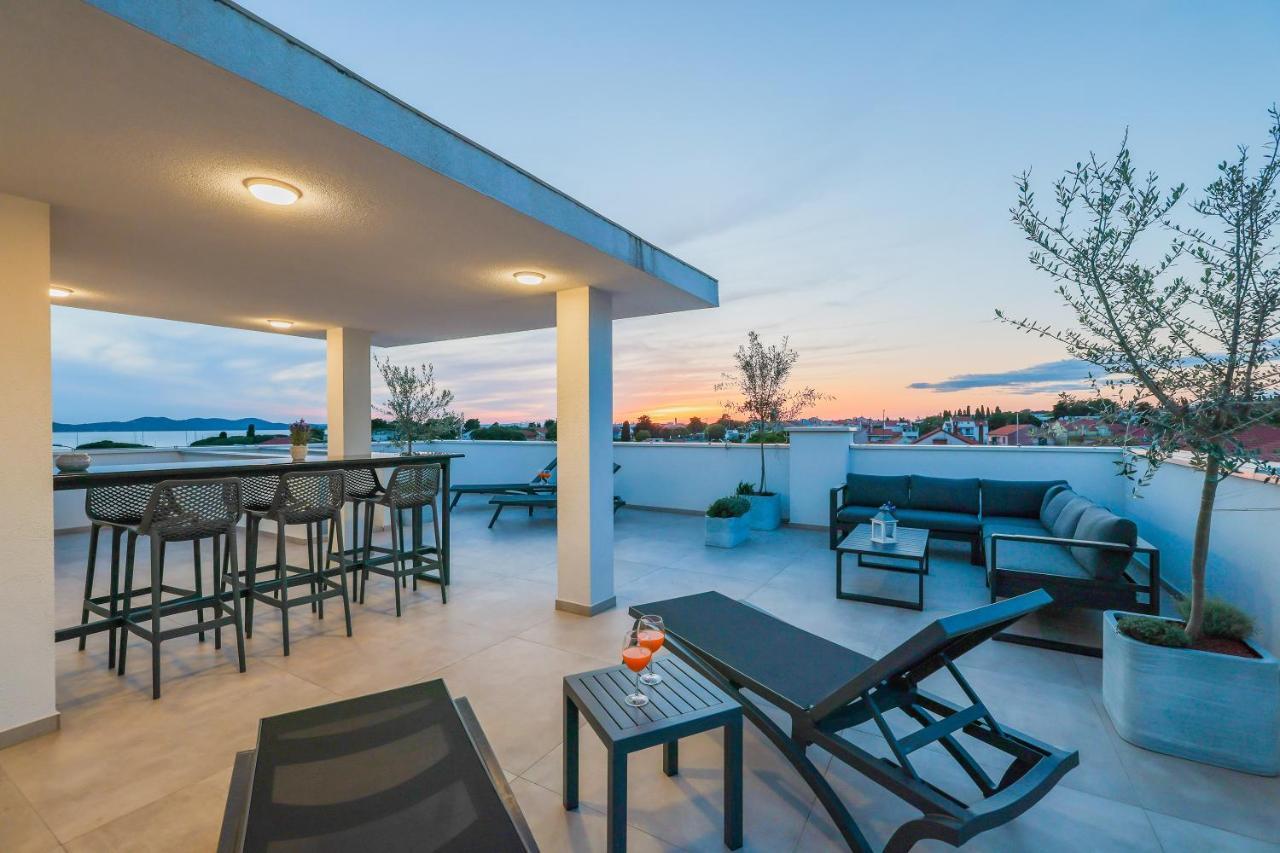 Premium Residence Ventus Rosa - Bora Penthouse Zadar Eksteriør bilde